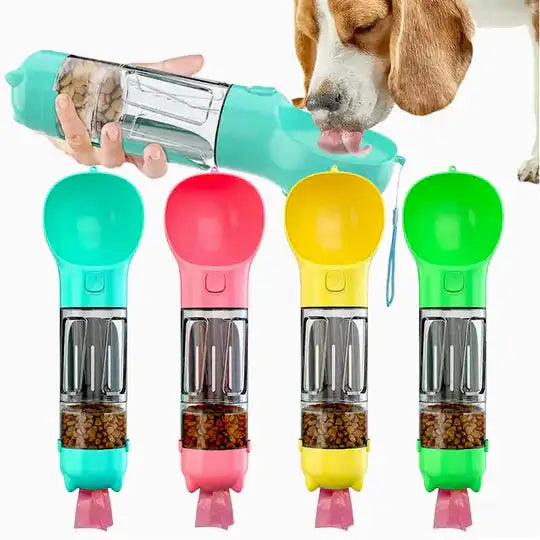 4 in 1 Pet Water Bottle