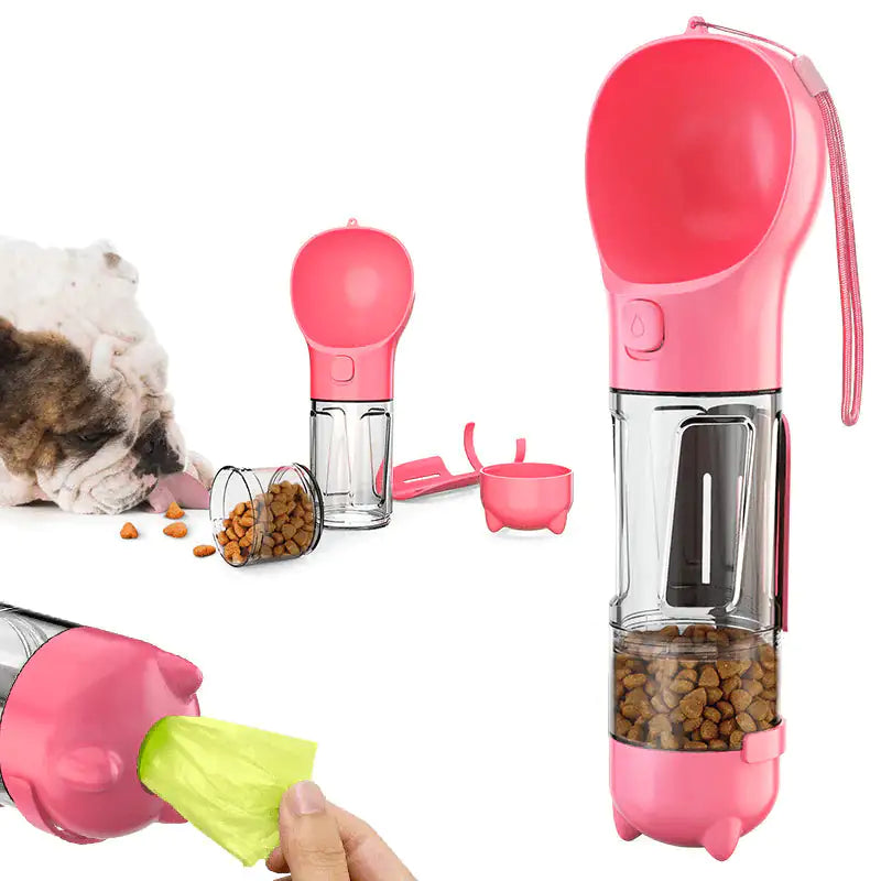 4 in 1 Pet Water Bottle